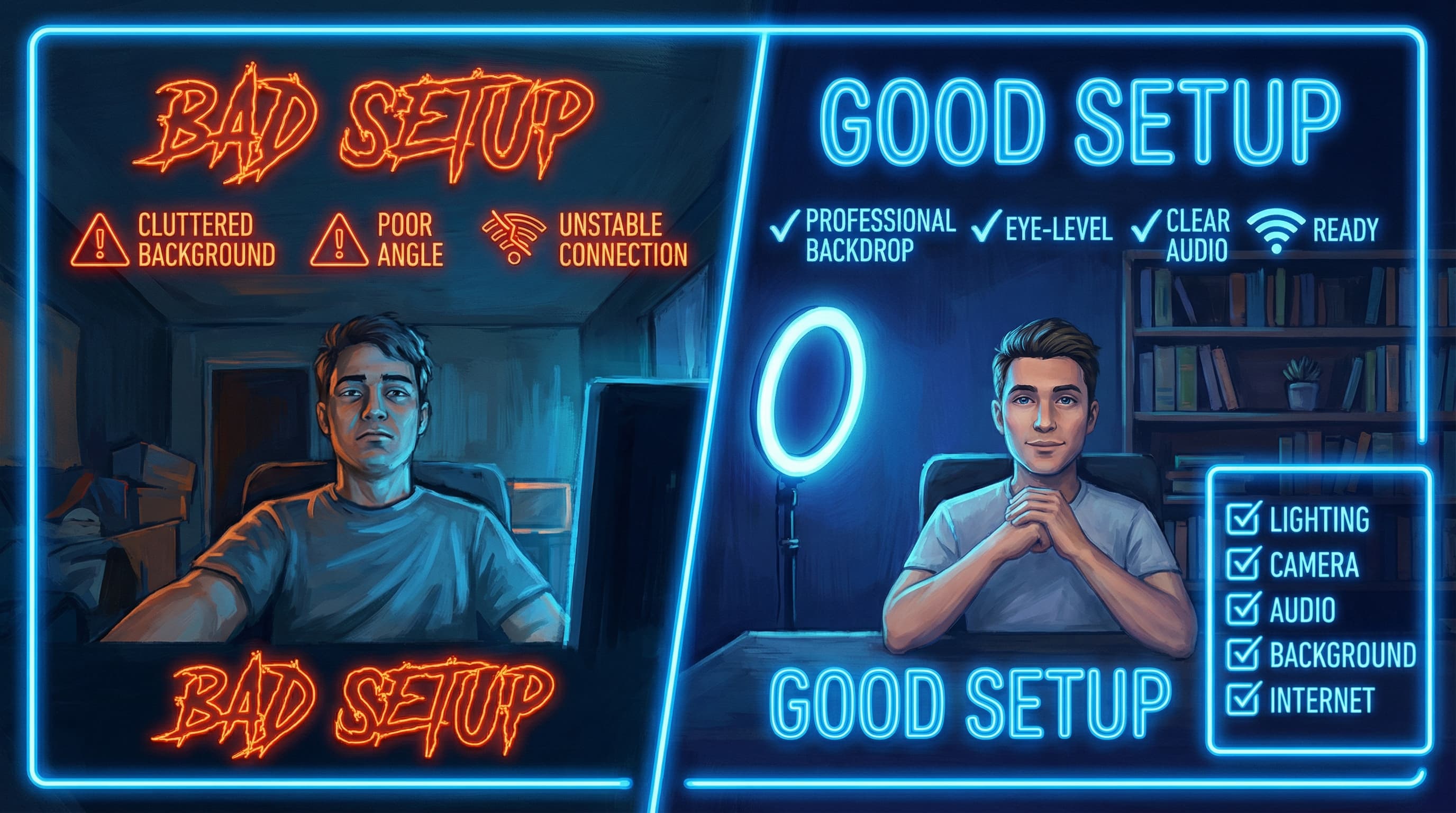 Sådan vinder du dit Zoom-interview: Setup, belysning og etikette