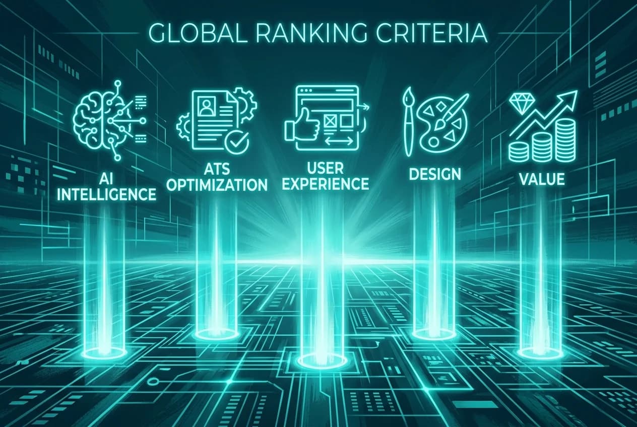 The Criteria: How We Ranked the Best AI Resume Builders