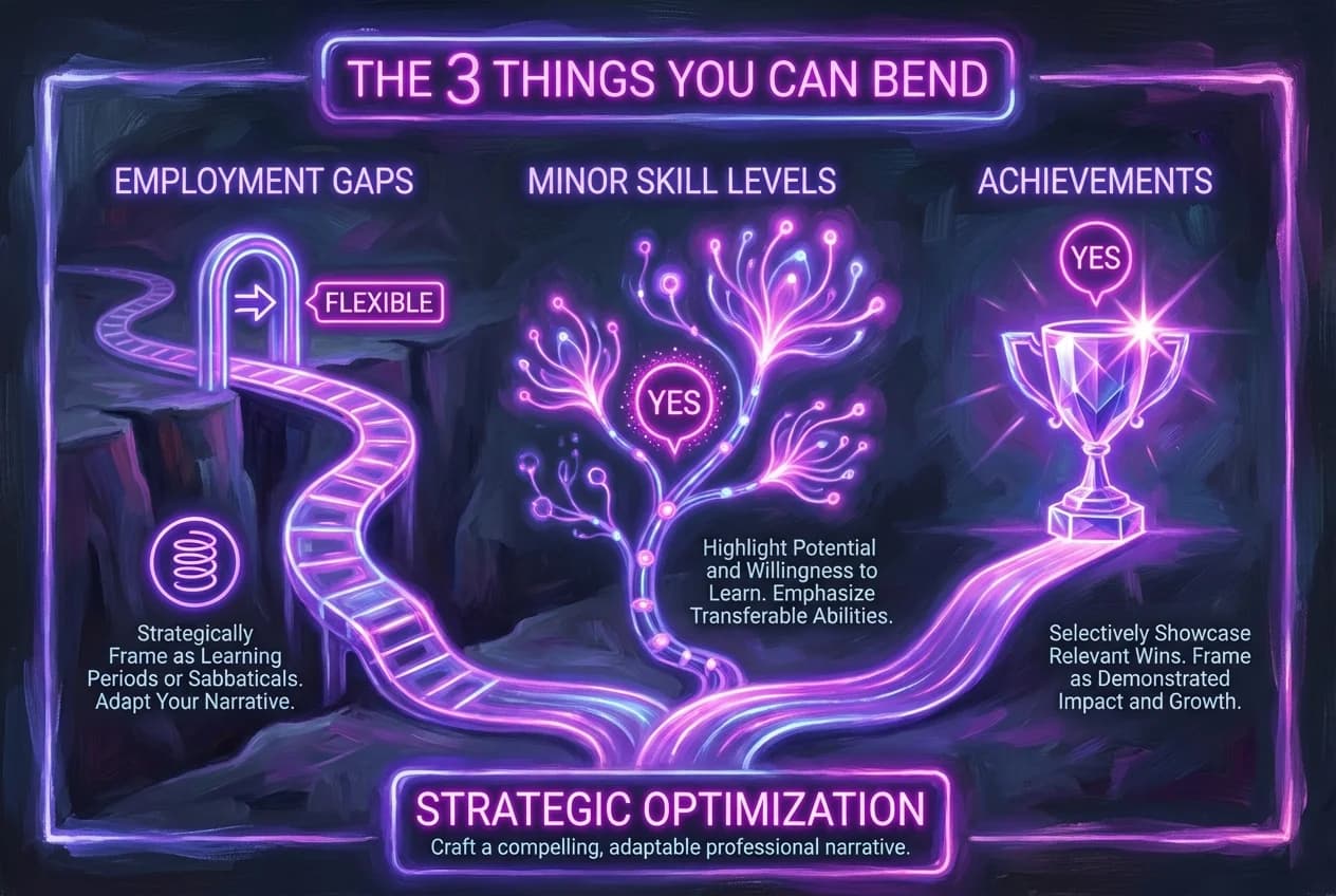 The Art of Strategic Phrasing: 3 Things You Can Bend on Your Resume